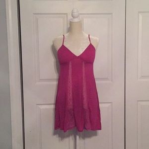 Lace Purple Slip Size M